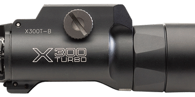Surefire X300 Turbo Weaponlight, Black, For Picatinny and Universal