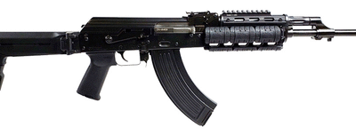 Zastava ZPAPM70 7.62x39, 16.5" Barrel, Black, Quad Rail, 30rd