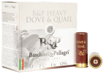 Baschiere & Pellagri B&P Dove & Quail 12 Ga,  2.75", 1 1/8oz, 25rd Box