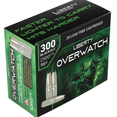 Liberty OverWatch Hunting 300 Blackout, 96gr, OCD, 20Bx/50Cs