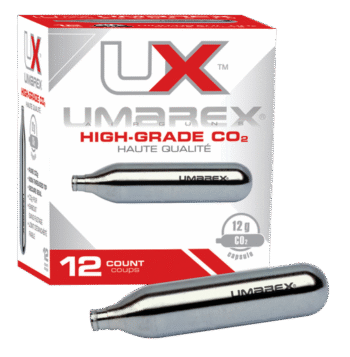 Umarex Walther 12 gram CO2 Capsules, 12 Pack