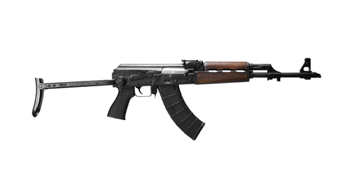 Zastava ZPAPM70 7.62x39, 16.3" Barrel, Battle Worn Dark Walnut Furniture, Black Rec, 30rd