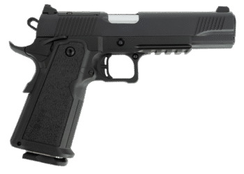 Tisas 1911 Duty 9mm, 5" Barrel, Black Cerakote, Picatinny Rail, 17rd