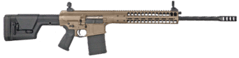 LWRC REPR MKII 308/762NATO, 20" Spiral Fluted Barrel, Threaded 5/8x24, Ultra Muzzle Brake, FDE, PRS Stock, 20rd Mag
