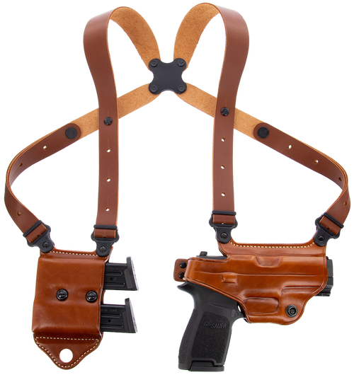 Galco Miami Classic II Shoulder System Tan Full Grain Leather