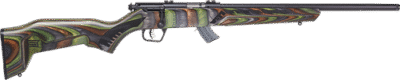 Savage Mark II Minimalist 21 Sharp,18" Threaded Barrel, Drilled & Tapped, Boyd's Minimalist Satin OD Green Laminate Stock, 10rd