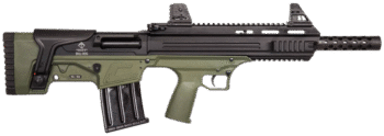 ATI Bulldog 410 Ga, 3" Chamber 16" Barrel, Green Bullpup Stock, Black Rec, 5rd