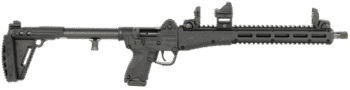 Kel-tec Sub2000 Defender 9mm, 16.25" Barrel, Black, Missouri Tactical Pad, PLR-16 Brace Adapter, Glock Mag Compatible, 15rd