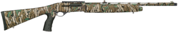 Mossberg SA-410 Turkey 410 Ga, 3" Chamber 22" Barrel, Mossy Oak Greenleaf Camo, Pistol Grip, 4rd