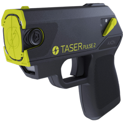 Axon Puls 2 Taser, 15 ft Range, Black/Yellow Polymer