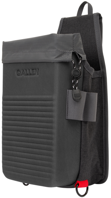 Allen Competitor Double Compartment Shell Bag Gray Molded EVA 12 Ga