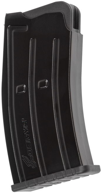 Derya DY12 Shotgun Magazine, 12 Ga, 5rd, Fits Derya DY12, Blued, Black