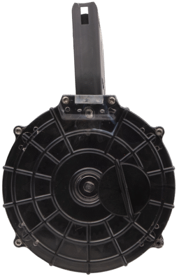 Derya DY12 Shotgun Drum Magazine, 12 Ga, 21rd, Fits Derya DY12, Black