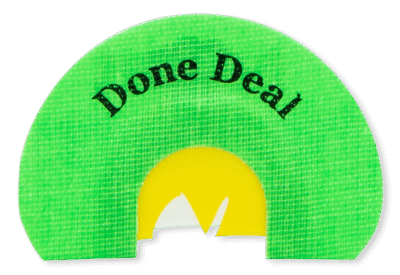 Rolling Thunder Game Call Done Deal Diaphragm Call 3 Reed Combo Cut Attracts Turkey Species
