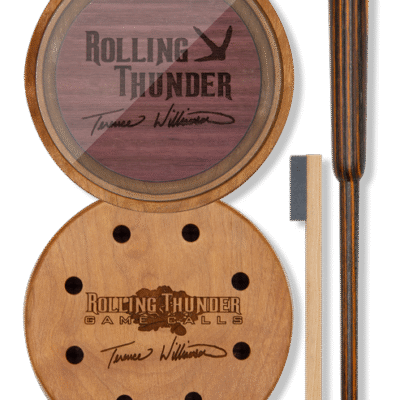 Rolling Thunder Game Call Terence Williamson Pot Calls & Strikers Attracts Turkey Species