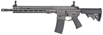 LWRCI IC-MKII 5.56mm, 16.1" Barrel,  Tungsten Finish, Ultra Grip, Compact Stock, 30rd
