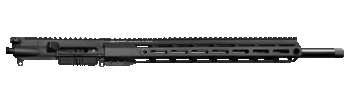 Rise Armament Complete Upper 6mm ARC, 18" SS Threaded Barrel,Free Float M-Lok, Ambi Charging Handle, Anodized Black