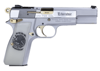 EAA Girsan MCP 35 Liberador 9mm, 4.87" Barrel, Engraved Special Edition, Mexican Eagle Grips, CA Legal, 10rd