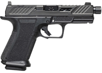 Shadow Systems MR920 Elite, MA Compliant, 9mm, 4.5" Threaded Barrel, Nitride Black, Optics Ready, Flat Trig, Trig Safety, Tritium, 2x10rd Mags