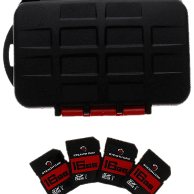 Steal 16GB SD 4pk Storage Case