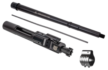 Rosco K9 Saucepack, Barrel, 5.56mm, 12.5", Patrol Length Gas, AR-15, Nitride Black, Bolt Carrier Group, Gas Tube, Non Adjustable Gas Block