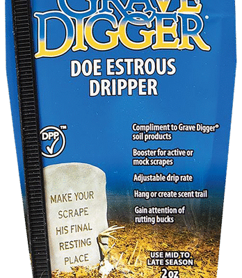 Moultrie Grave Digger Doe Estrous Deer 2 oz Dripper