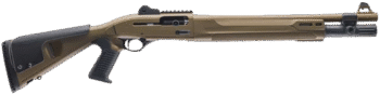 Beretta 1301 Tactical Mod 2 12 Ga, 3" Cham, 18.5" Barrel, Optima Bore HP, Flat Dark Earth, M-Lok Forend, Improved Cylinder, Ghost Ring Sight, 7rd