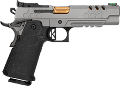 Kimber 2K11 Stainless Target 9mm, 5" Barrel, Matte KimPro, Granite, Carbon Fiber/Kevlar Grip, Optics Ready, 1x17rd, 2x20rd Mags