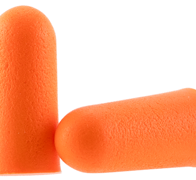 Walker's Foam Ear Plugs Disposable Foam 33 dB Orange 50 Pair