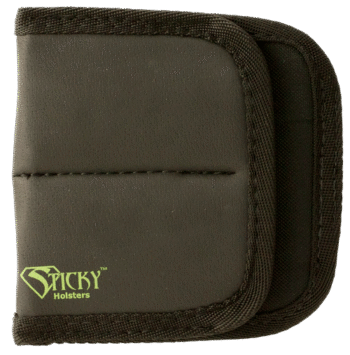 Sticky Holsters Dual Mag Pouch Latex Free Synthetic Rubber Black
