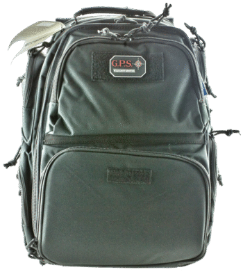 G Outdoors Executive Backpack, Removeable Foam Cradle, Visual ID Storage System, Black