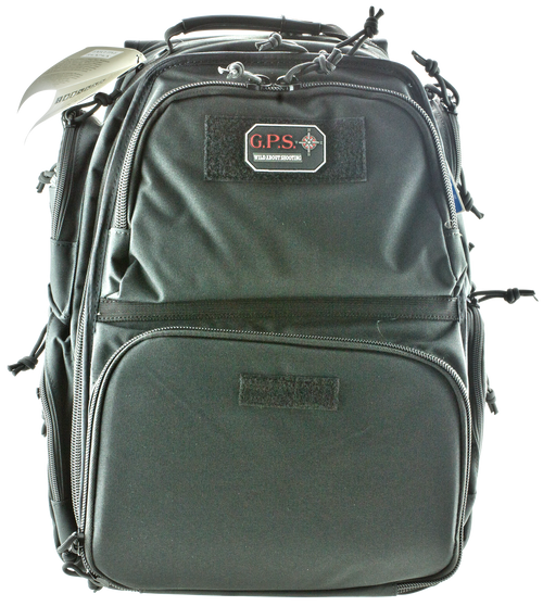 G Outdoors Executive Backpack, Removeable Foam Cradle, Visual ID Storage System, Black