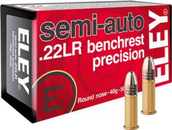 Eley Precision 22LR, 40gr, Semi Auto, Benchrest, 50rd Box