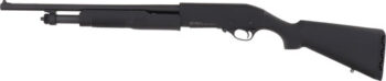 EAA Akkar Churchill 620 Combo 20 Ga, 3", 18.5" & 26" Barrels, Black, 18.5"-Ramp Front Sight, Cyl Fixed Choke, 26"- Fiber Optic Bead, Impr Cyl/Mod/Full Chokes, 4rd Rounds