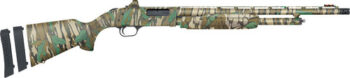 Mossberg 500 Super Bantam Turkey 20 Ga, 3" Chamber 22" Barrel, Mossy Oak Green Leaf, Includes Holosun Red Dot, 5rd
