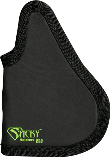 Sticky Holsters OR5MOD Optics Pocket Holster, Ambidextrous, Black, Glock 42/43/43X/26/27 / S&W Shield/Plus/2.0 / Sig P365 / Springfield Hellcat/XD-S/XD Sub-Compact / Taurus GX4 Pistols Light/Laser