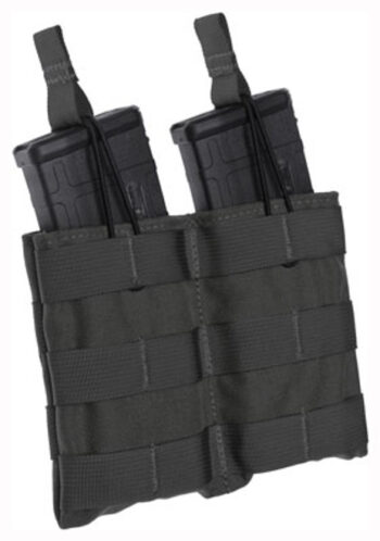 Tacshield Speed Load Double Rifle Mag Pouch Black 1000D Nylon