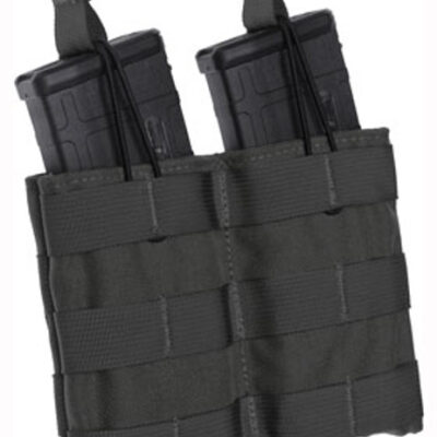Tacshield Speed Load Double Rifle Mag Pouch Black 1000D Nylon
