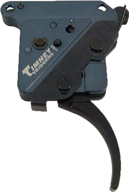 Timney Triggers "The Hit" Curved Trigger For Remington 700, Black, Adjustable from 8oz.-2Lbs