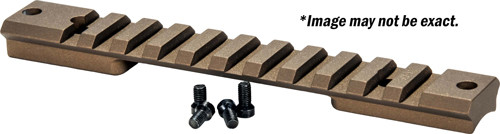 Warne Browning X-Bolt Short Action Mountain Tech Tactical Rail, Burnt Bronze