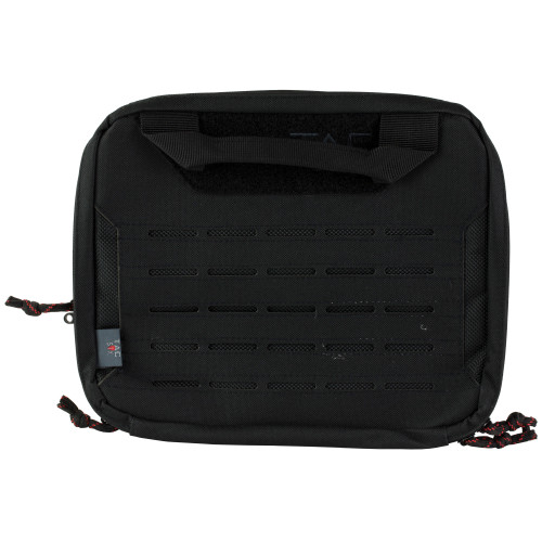 Allen Tac-Six Crew Dual Tactical Pistol Case, Black, 10" x 8"