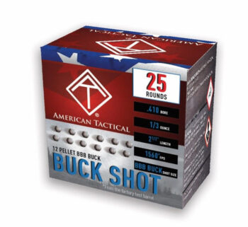 American Tactical Imports 410 Ga, 2.5", 1/3 oz, Buck Shot, 25rd Box