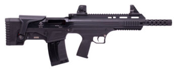 American Tactical, Bulldog Bullpup, 12 Ga 3", 18.5" Barrel, Iron Sights, AR Style Charging Handle, 5Rd, Black