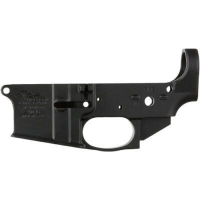 Anderson AR-15 Stripped Lower Receiver Multi-Caliber, Black Hardcoat, Closed Trigger, Not Packaged