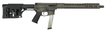 Black Rain Fallout CQB PCC 9mm, 16" Barrel, LUTH Stock, Flat Dark Earth Battleworn, 30rd