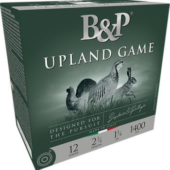 B&P Upland Game 12 Ga, 2.75", 1 1/4 oz, 4 Shot, 25rd Box