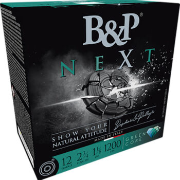 B&P Next 12 Ga, 2.75", 1 1/8 oz, 8 Shot, 25rd Box