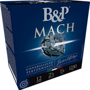 B&P Mach 12 Ga, 2.75", 7/8 oz, 8 Shot, 25rd Box