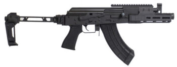 Century Draco Tactical 7.62x39mm, 7.5" Threaded Barrel, Black, Dual Folder Brace, 30rd