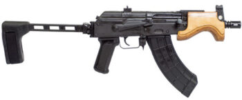 Century Micro Draco 7.62x39mm, 6.25" Barrel, Black, 1913 Pistol Brace, 30rd